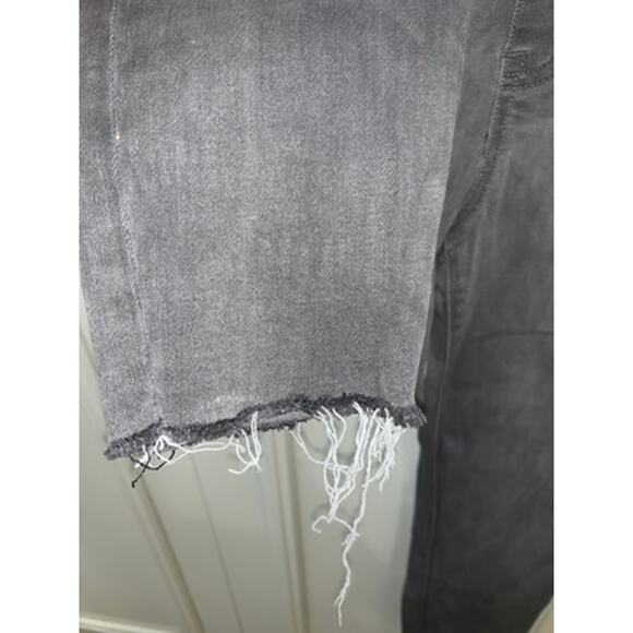 SPANX‎ Women's Distressed Ankle Skinny Jeans Gray Size Small - Picture 3 of 7